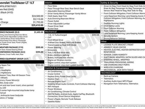 New 2026 Chevrolet TrailBlazer LT w/ Convenience Package FWD image 4