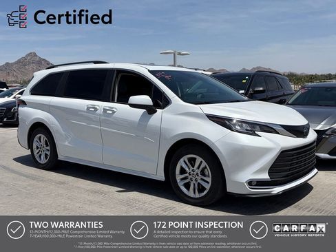 Used 2023 Toyota Sienna XLE w/ XLE Plus Package FWD image 1
