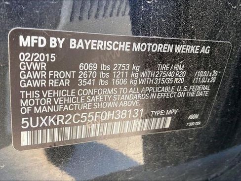 Used 2015 BMW X5 sDrive35i image 11