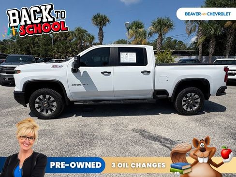 Used 2024 Chevrolet Silverado 2500 Custom w/ Custom Value Package AWD/4WD image 4