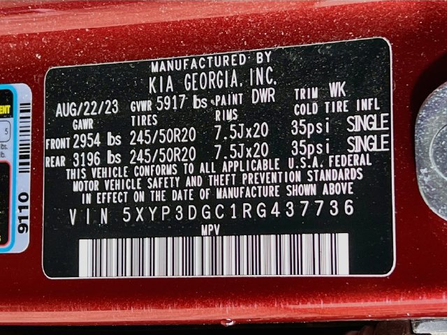 Used 2024 Kia Telluride EX w/ EX Captain's Chair Package AWD/4WD image 11