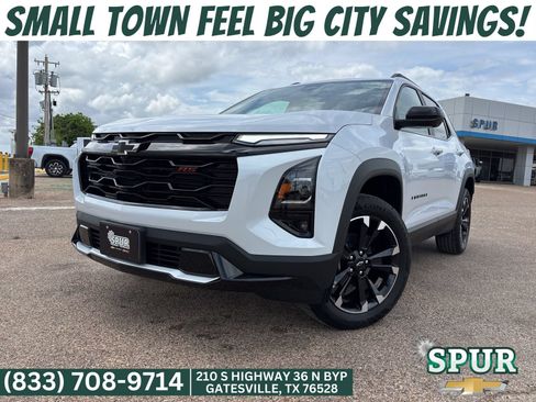 New 2026 Chevrolet Equinox RS w/ Safety and Technology Package FWD image 1