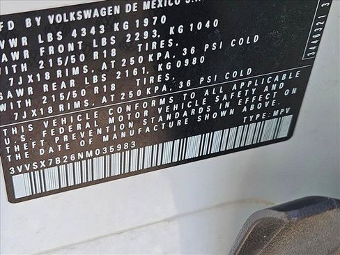 Used 2022 Volkswagen Taos SE FWD image 24