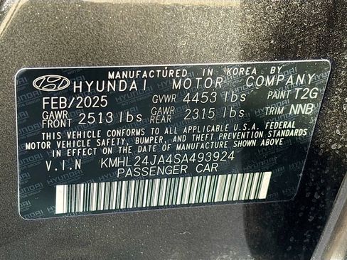 Certified 2025 Hyundai Sonata SE image 30