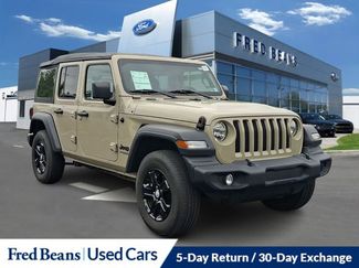 Used 2022 Jeep Wrangler Unlimited Sport AWD/4WD video 1
