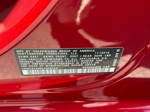 Used 2020 Volkswagen Passat 2.0T SEL FWD image 29