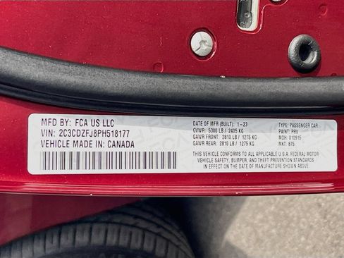 Used 2023 Dodge Challenger R/T Scat Pack w/ Plus Package RWD image 37
