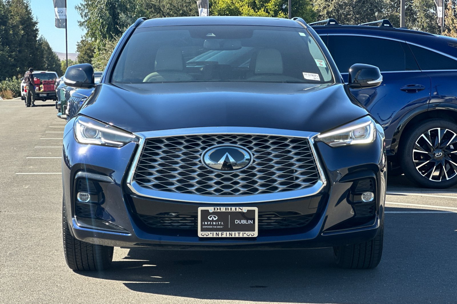 Certified 2023 INFINITI QX55 Luxe w/ Cargo Package AWD/4WD image 9