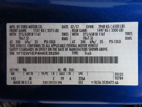 Used 2017 Ford F150 XLT w/ Equipment Group 302A Luxury image 63