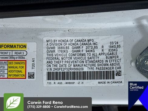 Used 2024 Honda Civic Sport image 32