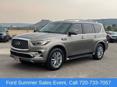 Used 2019 INFINITI QX80 Luxe w/ Proassist Package AWD/4WD image 1
