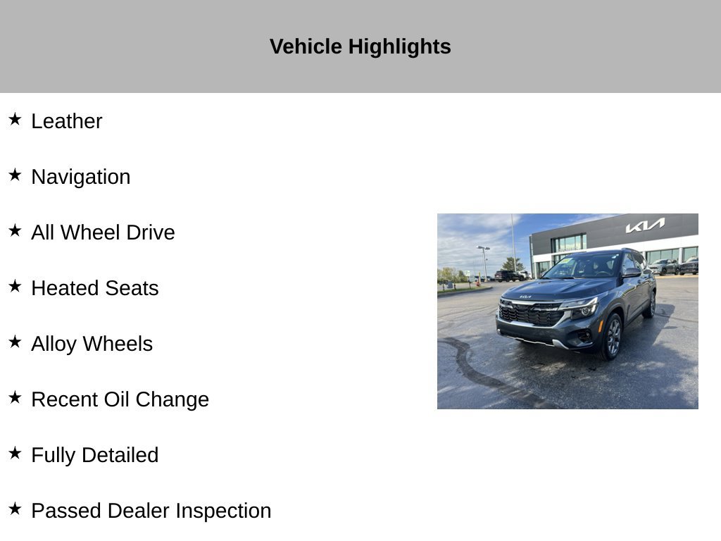 Certified 2024 Kia Seltos S AWD/4WD image 10