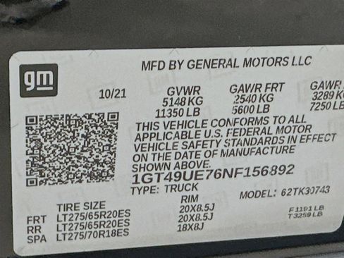 Used 2022 GMC Sierra 3500 SLT w/ SLT Premium Package image 42