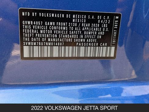 Used 2022 Volkswagen Jetta Sport FWD image 24