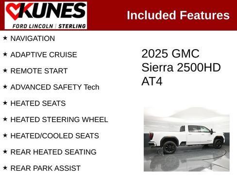 Used 2025 GMC Sierra 2500 AT4 AWD/4WD image 2