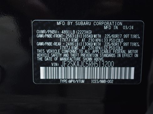 Used 2024 Subaru Forester Wilderness AWD/4WD image 63
