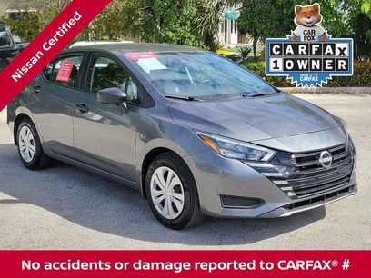 Certified 2025 Nissan Versa S w/ Trunk Package