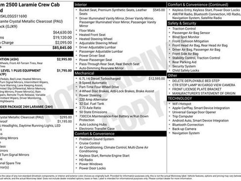 Used 2025 RAM 2500 Laramie w/ Night Edition image 24