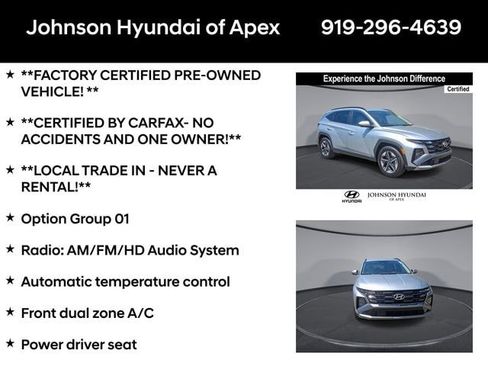 Certified 2025 Hyundai Tucson SEL FWD image 6