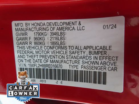Used 2024 Honda Civic Sport image 27