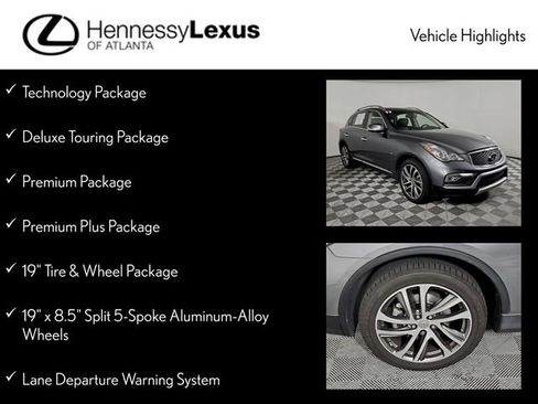 Used 2017 INFINITI QX50 AWD w/ Technology Package image 11