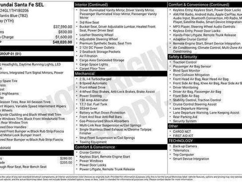 New 2026 Hyundai Santa Fe SEL image 26