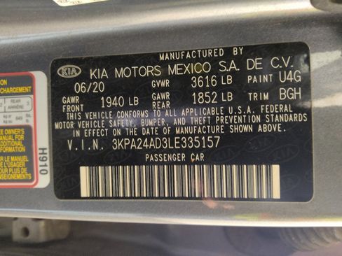 Used 2020 Kia Rio S w/ Technology Package FWD image 33