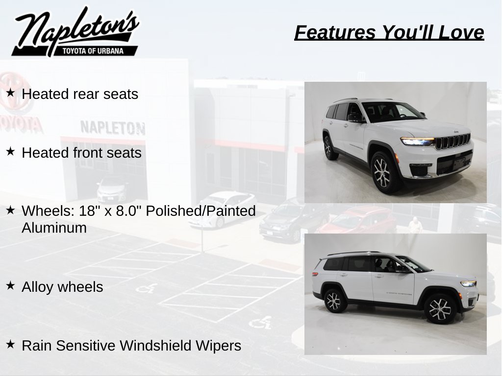 Used 2023 Jeep Grand Cherokee L Limited w/ Luxury Tech Group II AWD/4WD image 35