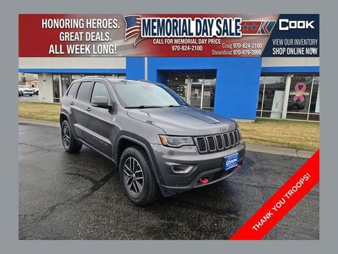 Used 2017 Jeep Grand Cherokee Trailhawk w/ Trailhawk Luxury Group AWD/4WD image 1