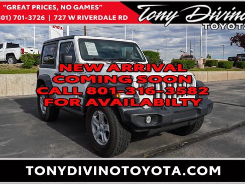 Used 2022 Jeep Wrangler Sport AWD/4WD image 1