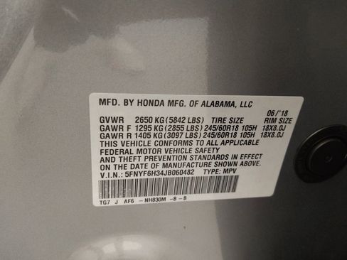 Used 2018 Honda Pilot EX image 33