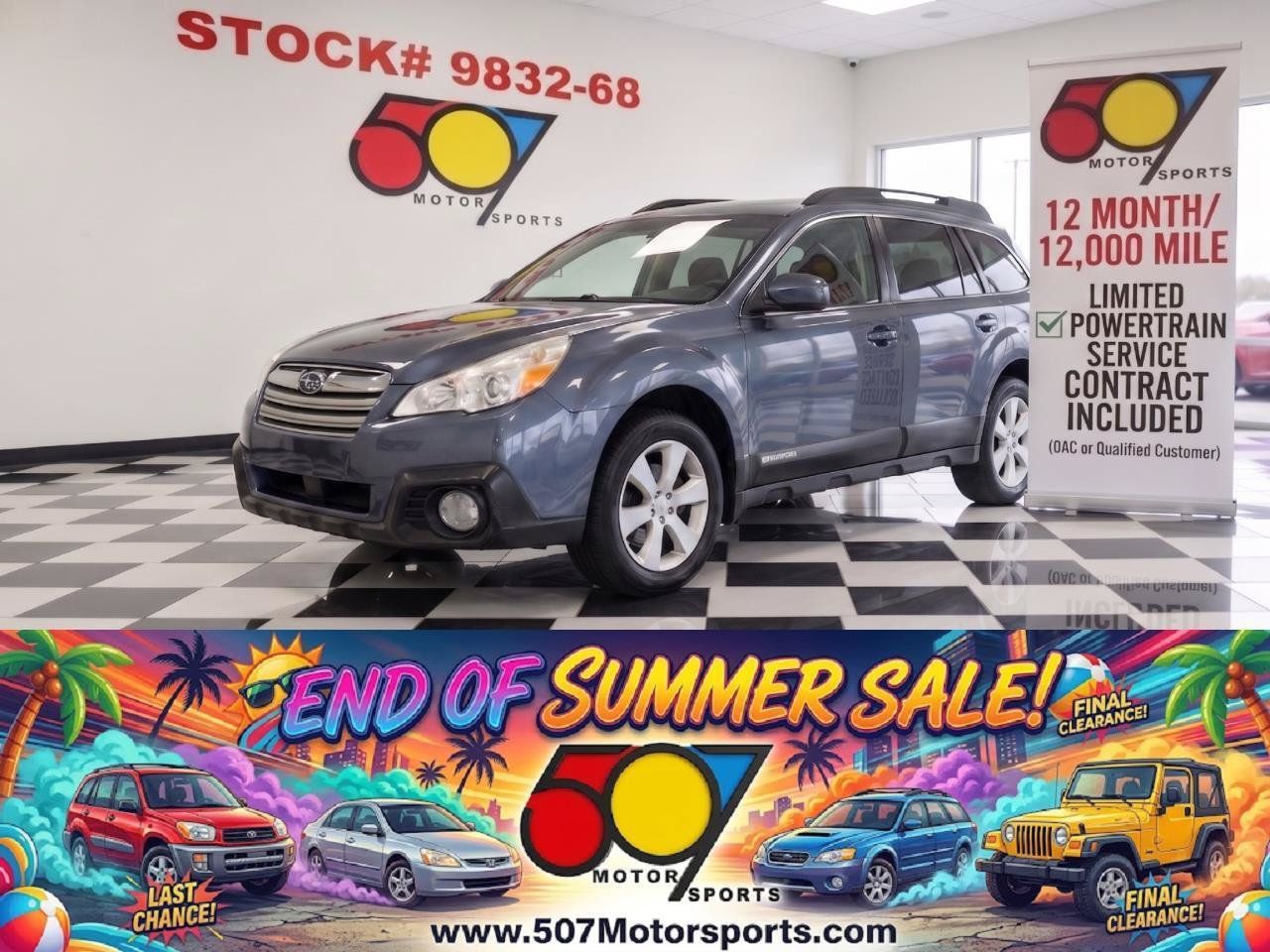Used 2014 Subaru Outback 2.5i Premium AWD/4WD image 1