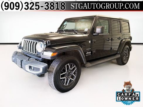 Used 2024 Jeep Wrangler Unlimited Sahara AWD/4WD image 1