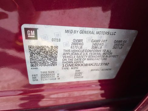 Used 2019 Chevrolet Traverse Premier w/ Driver Confidence II Package FWD image 29
