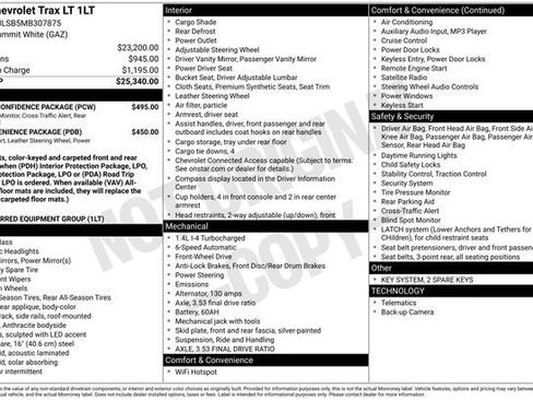 Used 2021 Chevrolet Trax LT w/ Driver Confidence Package image 31