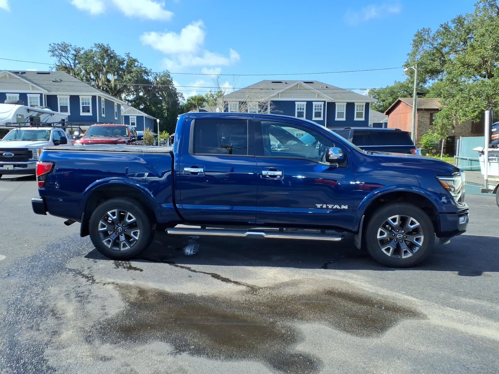 Used 2023 Nissan Titan Platinum Reserve w/ Off Road Protection Package AWD/4WD image 6