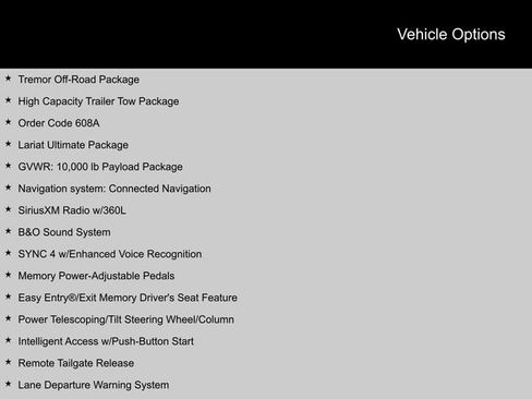 Used 2022 Ford F250 Lariat w/ Tremor Off-Road Package image 2