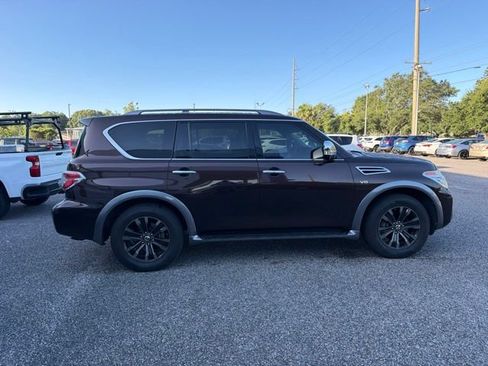 Used 2017 Nissan Armada Platinum w/ Captain Seat Package RWD image 4
