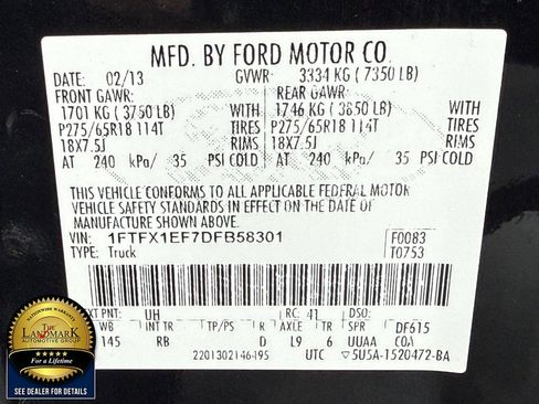 Used 2013 Ford F150 FX4 w/ Mid Equipment Group image 20