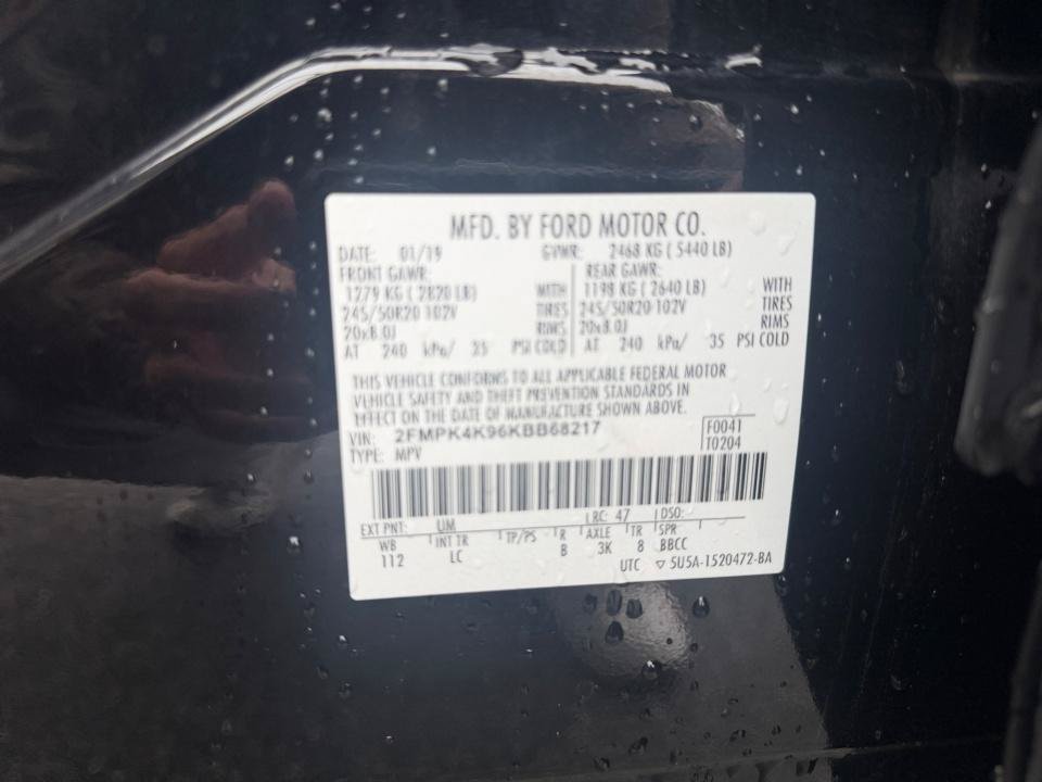 Used 2019 Ford Edge Titanium w/ Cold Weather Package AWD/4WD image 35