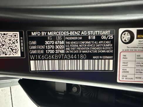 Certified 2026 Mercedes-Benz S 580e 4MATIC Sedan image 25