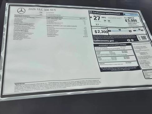 New 2026 Mercedes-Benz GLC 300 GLC 300 image 18