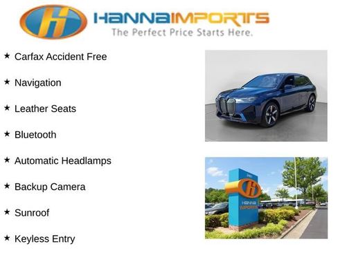 Used 2024 BMW iX xDrive50 w/ Sport Package AWD/4WD image 8