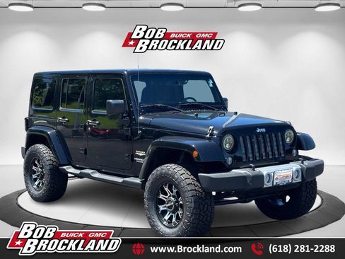 Used 2015 Jeep Wrangler Unlimited Sahara AWD/4WD image 1