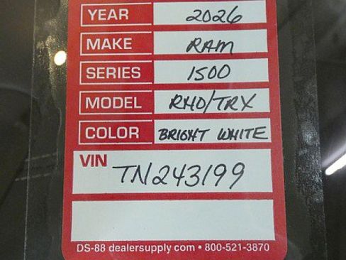 New 2026 RAM 1500 RHO w/ RHO Level 1 Equipment Group image 35