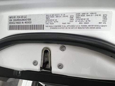 Used 2022 RAM 2500 Tradesman w/ Chrome Appearance Group image 58