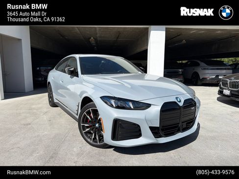 Certified 2025 BMW i4 M50 w/ Parking Assistance Package AWD/4WD image 1