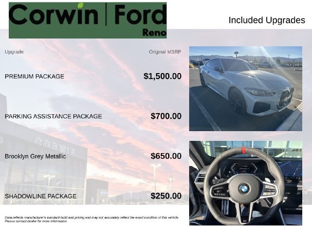 Used 2026 BMW 440i xDrive Coupe w/ Premium Package AWD/4WD image 3