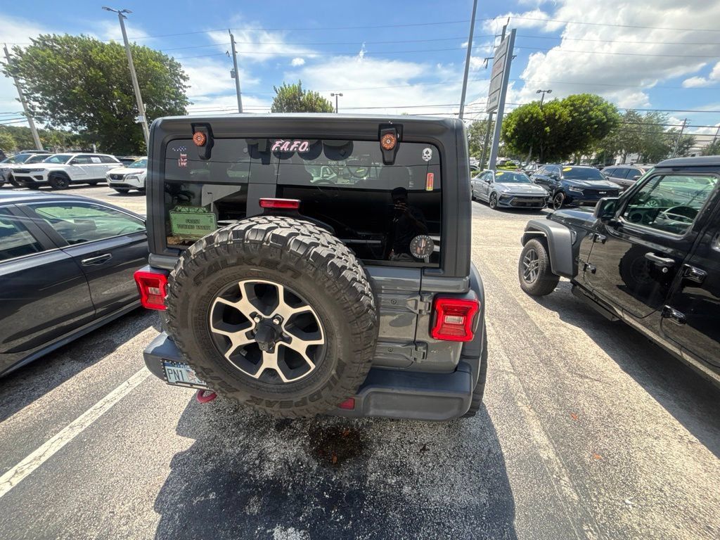 Used 2019 Jeep Wrangler Rubicon w/ LED Lighting Group AWD/4WD image 14