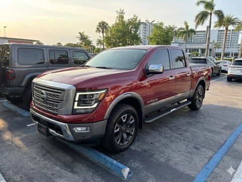 Used 2024 Nissan Titan Platinum Reserve w/ Moonroof Package AWD/4WD image 1